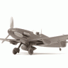 Сборная модель ZVEZDA Немецкий истребитель "Мессершмитт" Bf-109F4, 1/48