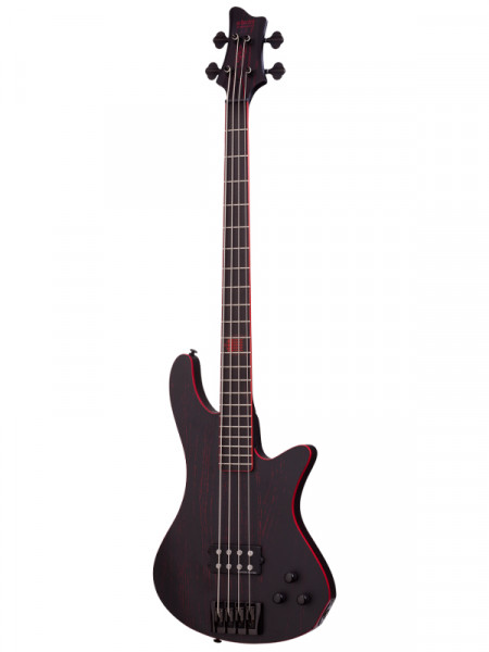Schecter SAM BETTLEY BASS SBK/RED бас-гитара