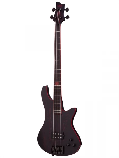 Schecter SAM BETTLEY BASS SBK/RED бас-гитара