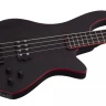 Schecter SAM BETTLEY BASS SBK/RED бас-гитара