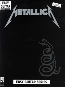 AM939873 METALLICA THE BLACK ALBUM EASY GUITAR WITH RIFFS TAB