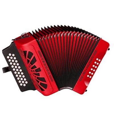 HOHNER El Rey del Vallenato ADG Red (A4904) аккордеон