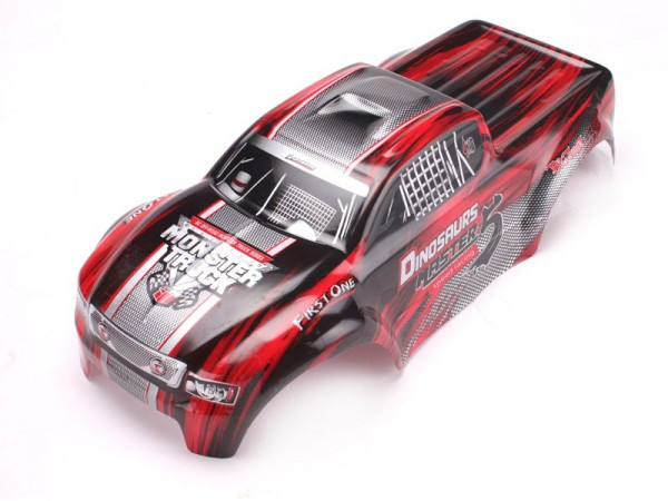 Красный кузов для монстра 1/8