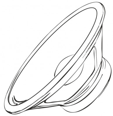 XLINE 15WF75TY Динамик 15" для ALFA P-15A DSP