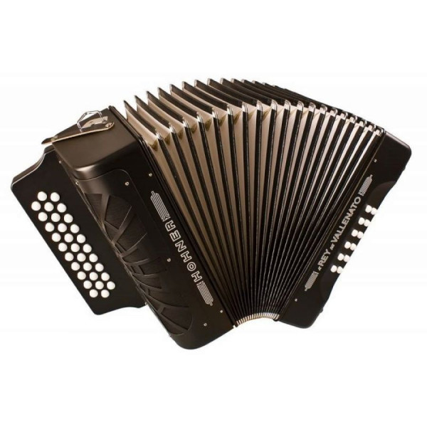 HOHNER El Rey del Vallenato BbEbAb Black (A4962) аккордеон