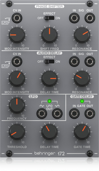 Модуль Behringer 172 PHASE SHIFTER/DELAY/LFO аналоговый для Eurorack