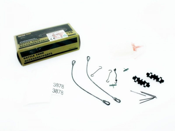 Набор наклеек и аксессуаров для танка КВ-1 Metal Edition, неокрашен