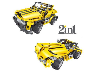 Р/У конструктор Qihui Mechanical Master 2 в 1 Пикап и Родстер (426 деталей)
