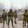 Сборная модель ZVEZDA Российская современная пехота «Вежливые люди», 1/35