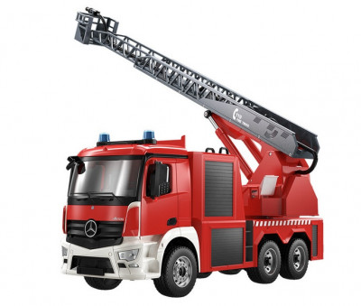 Радиоуправляемая пожарная машина Double Eagle Mercedes-Benz ANTOS 1/20 2.4G RTR