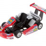 Машина Kinsmart "Turbo Go Kart" инерция (1/12шт.) б/к