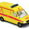 Набор машин Siku 1819RUS Служба спасения 1/55, 3шт, белый/желтый/красный