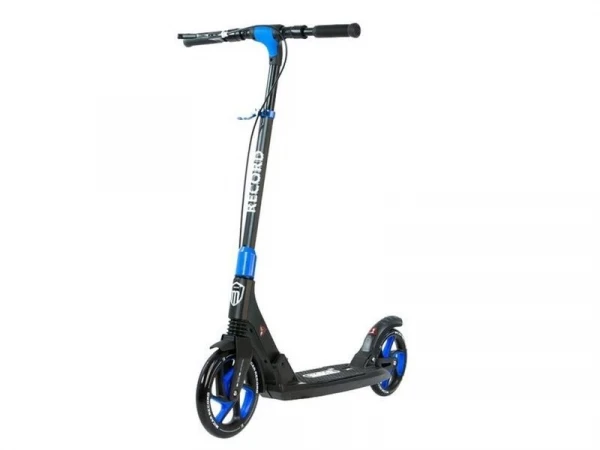 Самокат двухколесный D8 Record (чёрно-синий)