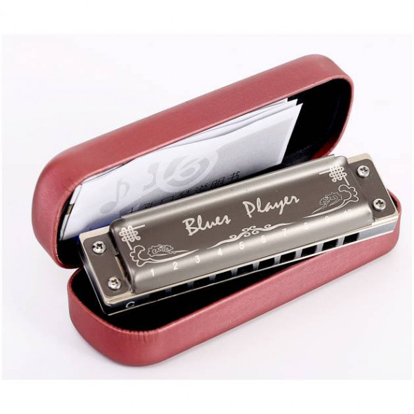 Губная гармошка диатоническая EASTTOP PR020AL F