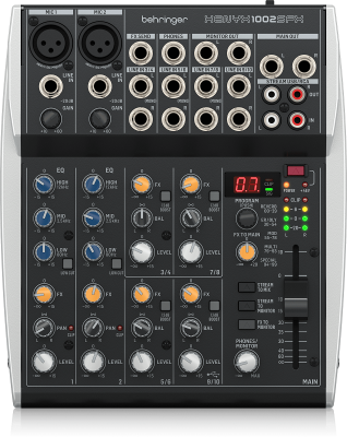 Аналоговый микшер Behringer XENYX 1002SFX