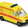Набор машин Siku Скорая помощь 1825RUS, желтый/белый