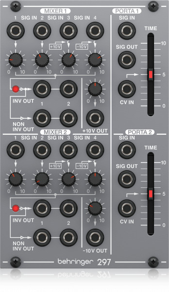 Модуль Behringer 297 DUAL PORTAMENTO/CV UTILITIES аналоговый