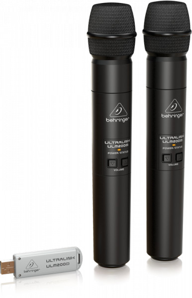 Радиосистема Behringer ULM202USB 2,4 ГГц двухканальная