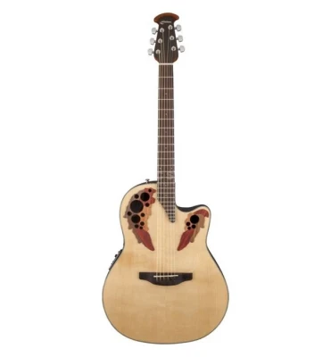 OVATION CE44-4 Celebrity Elite Mid Cutaway Natural электроакустическая гитара