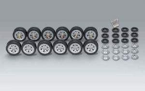 Опорные и поддерживающие катки (металл ) с резиновыми бандажами для Panzer III