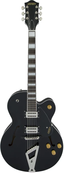 Gretsch G2420 Streamliner Hollow Body with Chromatic II Tailpiece Broad'Tron Black полуакустическая гитара