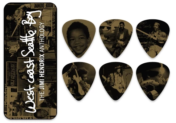 DUNLOP JН-PT10Н West Coast Seattle Boy набор медиаторов 12 шт