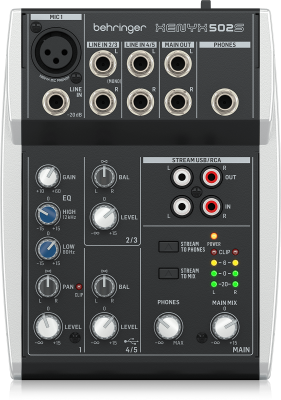Аналоговый микшер Behringer XENYX 502S