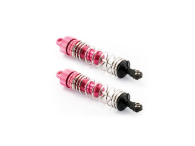 Передние  амортизаторы для Remo Hobby 1/10, алюминий, красные