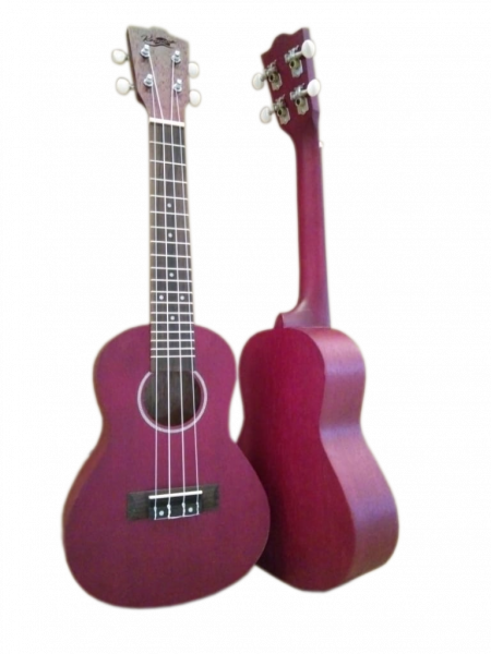 Укулеле концертная Kaimana UK-23M RDM цвет красный матовый