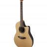 Applause AB24A-4 Balladeer Mid Cutaway Natural электроакустическая гитара