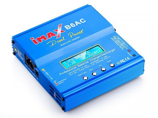 Универсальное зарядное устройство G.T.Power iMax B6AC 50Вт