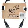 ROCKDALE MC001-50CM готовый микрофонный кабель, разъёмы XLR, длина 50 см