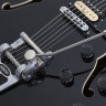 SCHECTER CORSAIR G. BLACK полуакустическая гитара