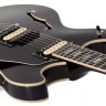 SCHECTER CORSAIR G. BLACK полуакустическая гитара