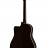 GIBSON 2019 J-45 Cutaway Vintage Sunburst электроакустическая гитара с кейсом