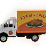 Машина "АВТОПАНОРАМА" "ГАЗель" (кура-гриль) 1/28, в/к 24*14*12 см
