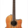 OVATION CS24P-FKOA Celebrity Standard Plus Mid Cutaway Figured Koa электроакустическая гитара