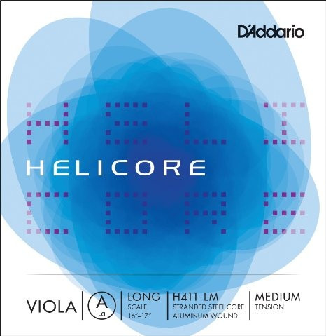 Одиночная струна A для альта D'Addario Bowed H411 LM