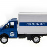 Машина "АВТОПАНОРАМА" "ГАЗель" (полиция) 1/28, в/к 24*14*12 см