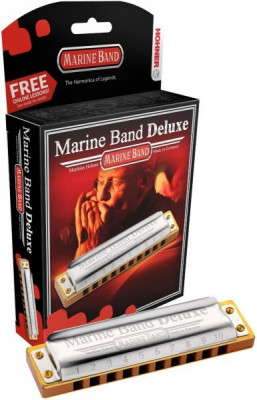 Hohner Marine Band Deluxe 2005-20 Eb губная гармошка диатоническая