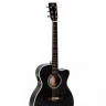 Электроакустическая гитара Sigma 000MC-1E-BK