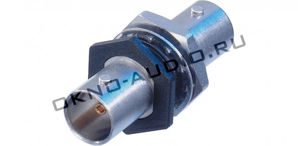 Панельный разъем Neutrik NBB75FI BNC проходной изолированный