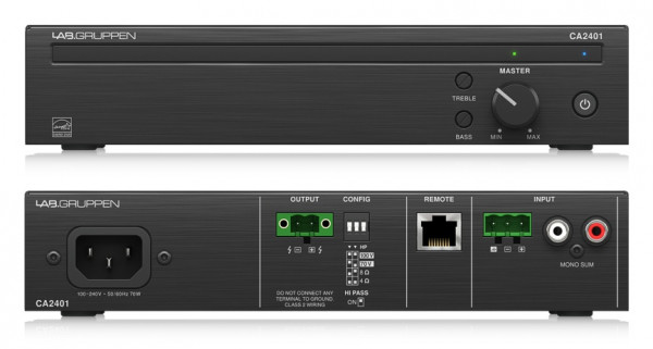 Усилитель мощности Lab.gruppen CA2401 инсталляционный, класс D