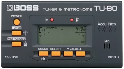 Хроматический тюнер и метроном BOSS TU-80