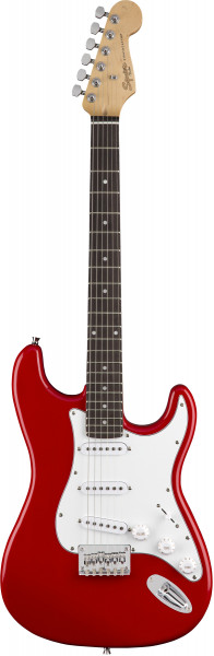 FENDER SQUIER MM STRATOCASTER HARD TAIL RED электрогитара