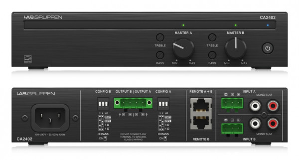 Усилитель мощности Lab.gruppen CA2402 инсталляционный, класс D Усилитель мощности Lab.gruppen CA2402 инсталляционный, класс D