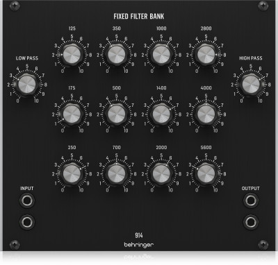 Модуль Behringer 914 FIXED FILTER BANK аналоговый для Eurorack