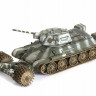 Танк "Т-34/76" с минным тралом 1/35