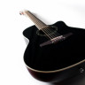 Ovation 2751 AX-5 Standard Balladeer Deep Contour Cutaway 12-String Black электроакустическая гитара