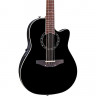 Ovation 2751 AX-5 Standard Balladeer Deep Contour Cutaway 12-String Black электроакустическая гитара